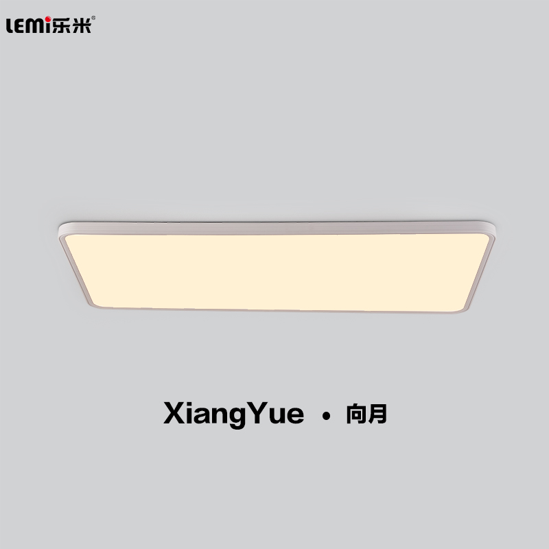 樂(lè)米向月系列長(zhǎng)方吸頂燈