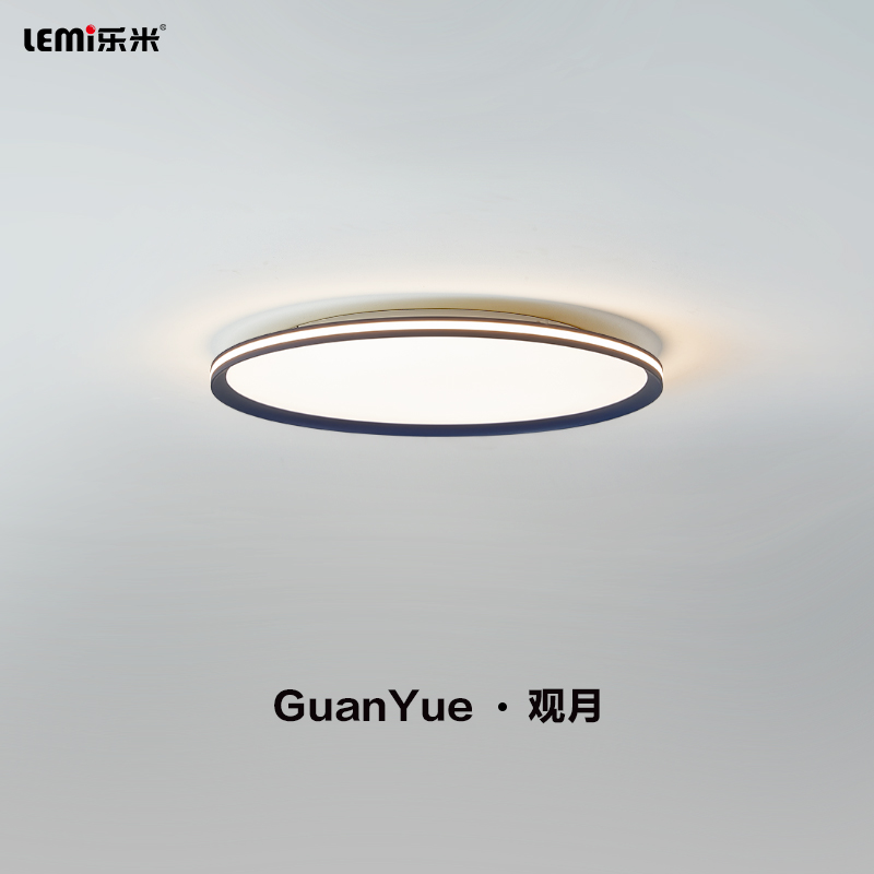 樂(lè)米觀(guān)月系列吸頂燈藍(lán)色